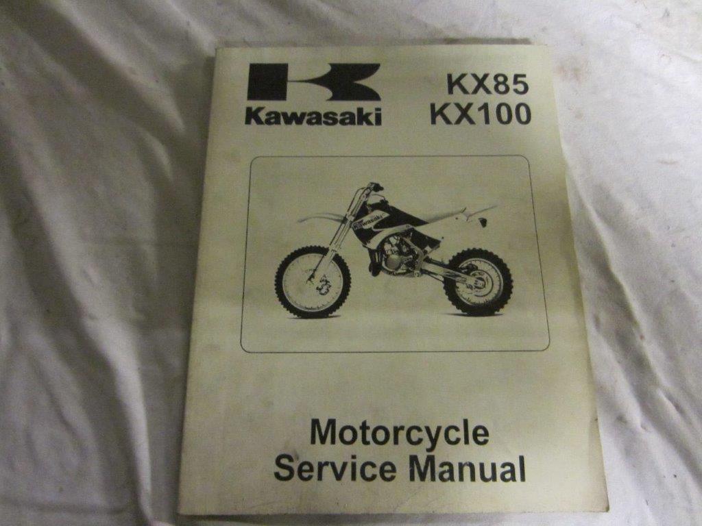 Werkplaatsboek KX 85 en 100  2001/02