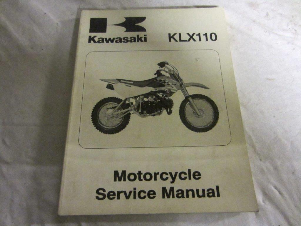 Werkplaatsboek KLX 110 2001