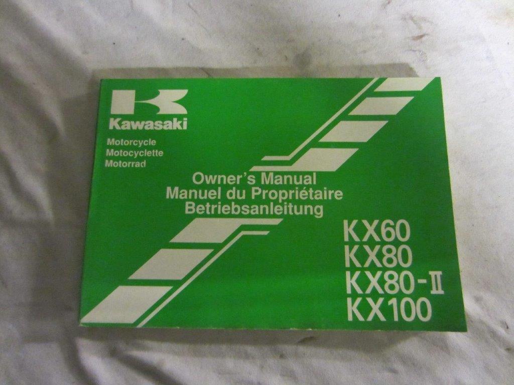 instructieboekje KX 60/80/80/100  1996