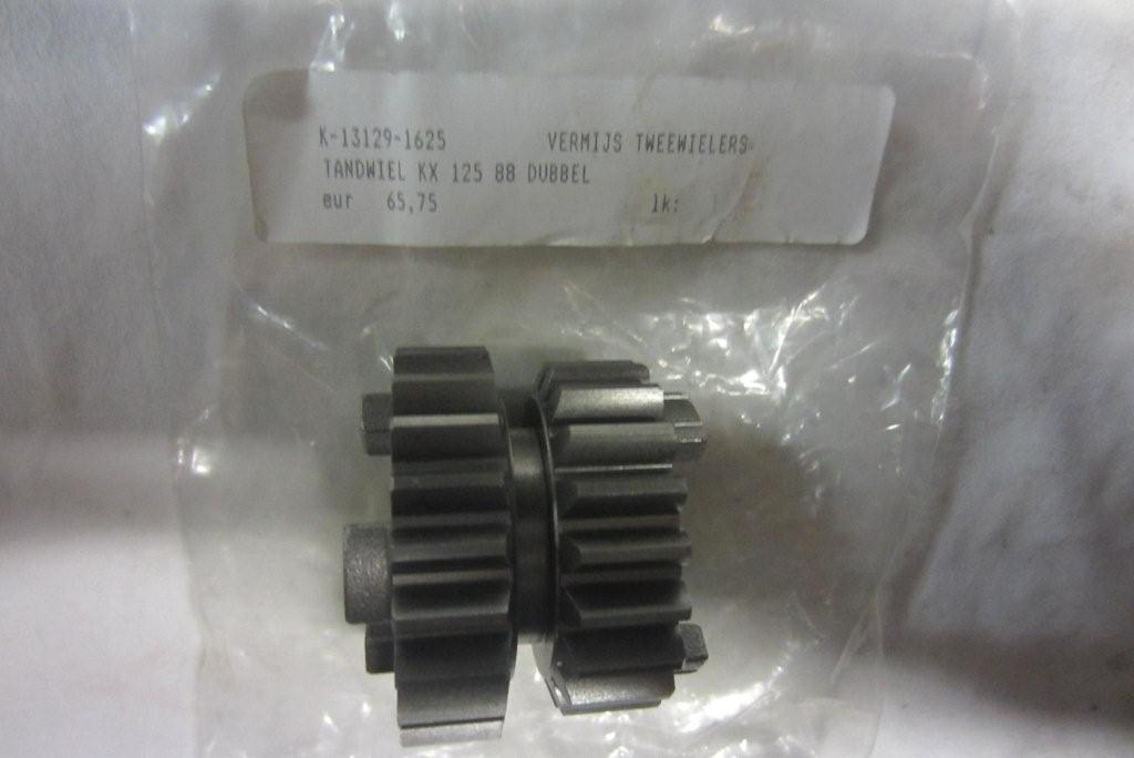 Dubbel tandwiel ing as KX 125 1988