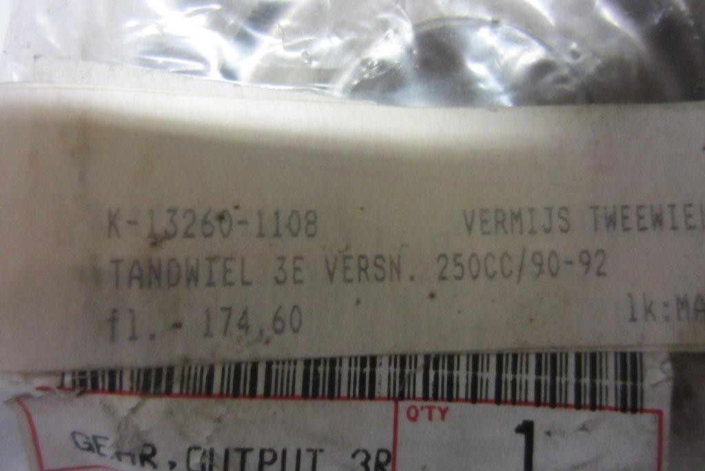 Tandwiel 3e V. KX 250 90/94