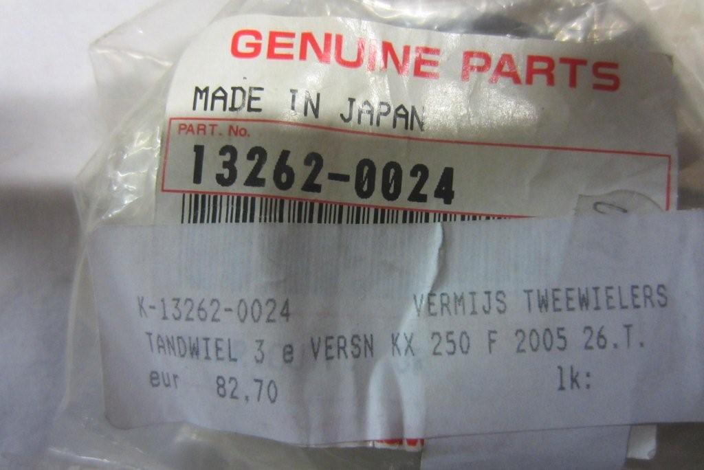 Tandwiel 3 e versn KX 250 F 2005.26.t