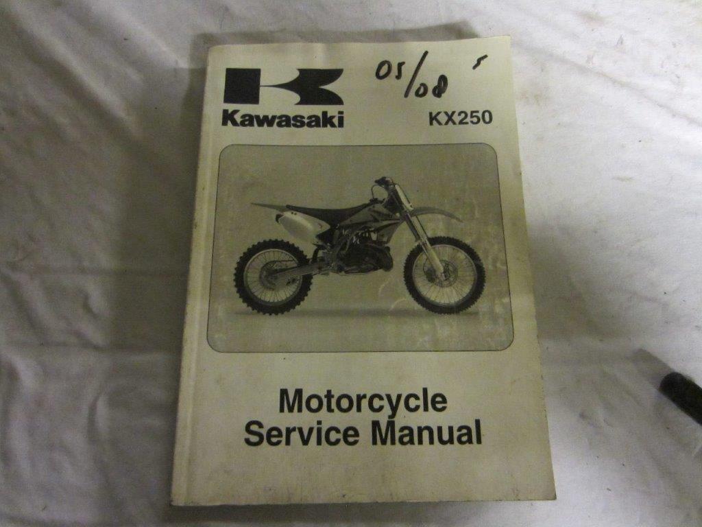 Werkplaatsboek KX 80  86/87