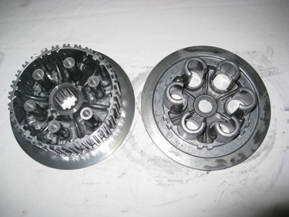 Koppeling binnenhuis en drukplaat CR-250