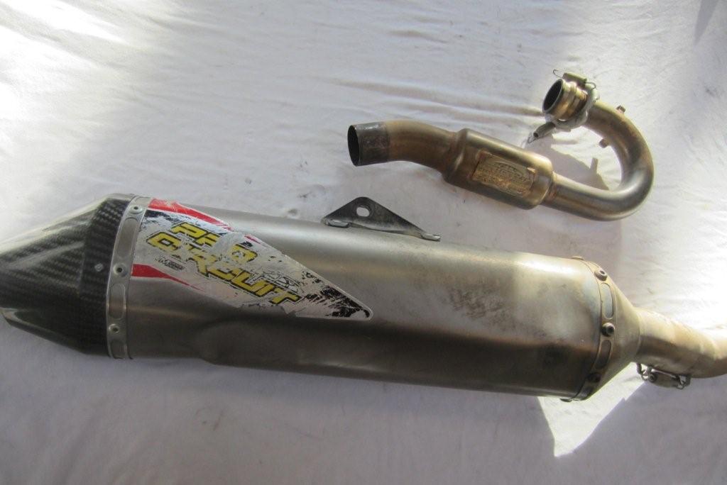 Pro circuit uitlaat RC4 KX 250 F 09/015