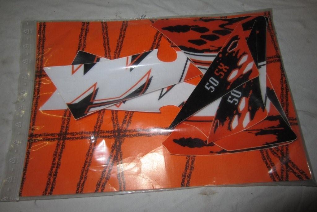 Rad kap stickers org KTM SX 50 /080