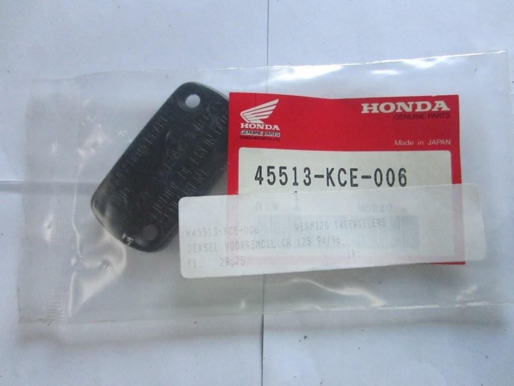 Voorrem cil deksel CR